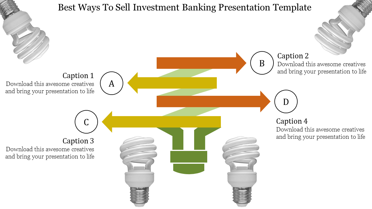 Get Investment Banking Presentation Template-Bulb Model